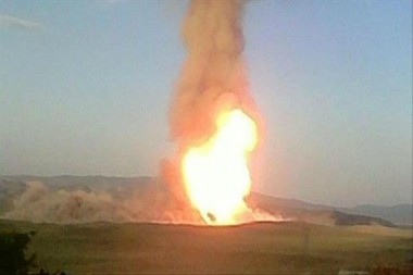 В Баку на газопроводе новый взрыв