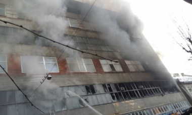 Пожар на львовском заводе «Электрон» тушили практически 7 часов