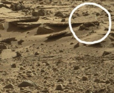 Уфологи нашли на Марсе обломки НЛО и останки инопланетян