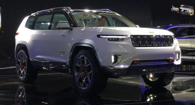 Концептуальную версию кроссовера Jeep Yuntu представили в Китае
