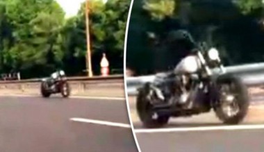 СМИ разгадали тайну “призрачного” мотоциклиста во Франции