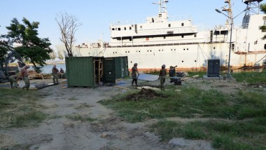 США начали строить центр ВМС в Украине: в России истерика