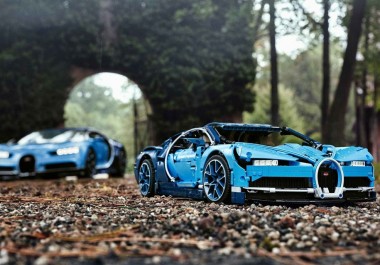 Bugatti Chiron превратили в конструктор из 3599 деталей (ФОТО)