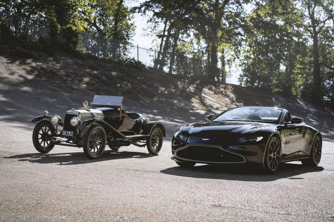 Aston Martin презентовал особый родстер Vantage в честь 100-летия модели A3