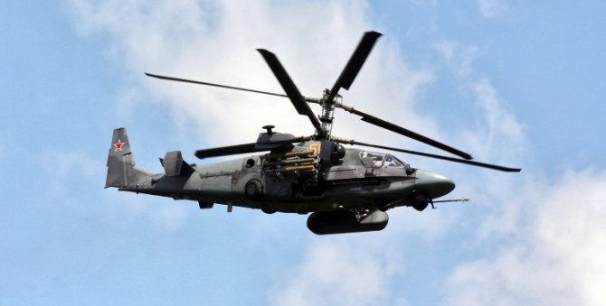 ЗСУ збили гелікоптер Ка-52 окупантів