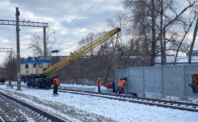 Залізничну станцію «Зеніт» на Оболоні зробили безпечною