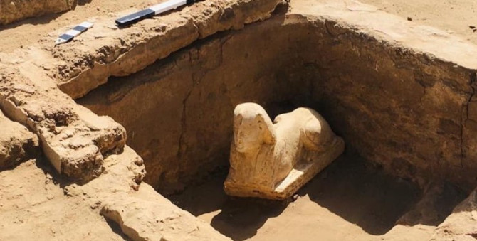 У Єгипті археологи виявили незвичайну статую сфінкса