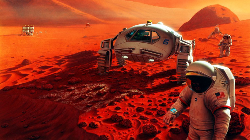 Науковці розповіли, що станеться з людьми, які потраплять на Марс