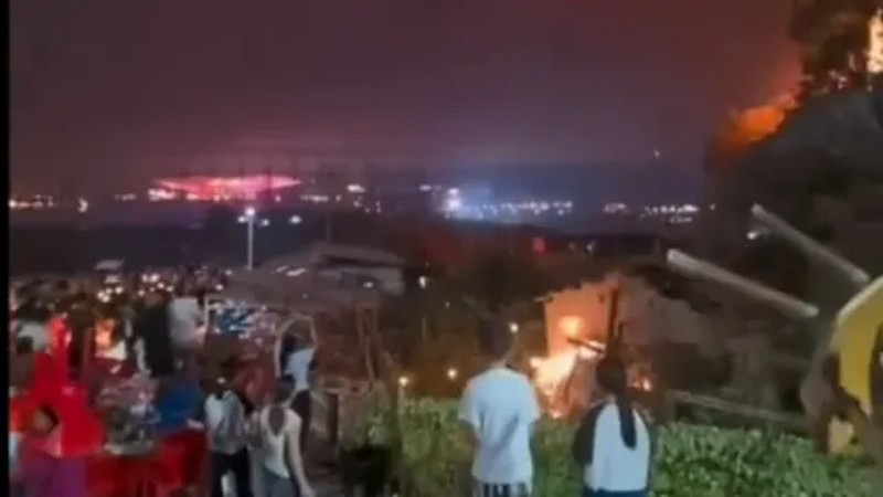 Шоу дронів у Китаї перетворилося на вогнепад: люди втікали в паніці (ВІДЕО)